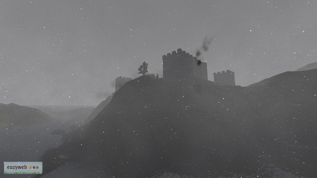 Imposing castle on the hill, Final Render 3